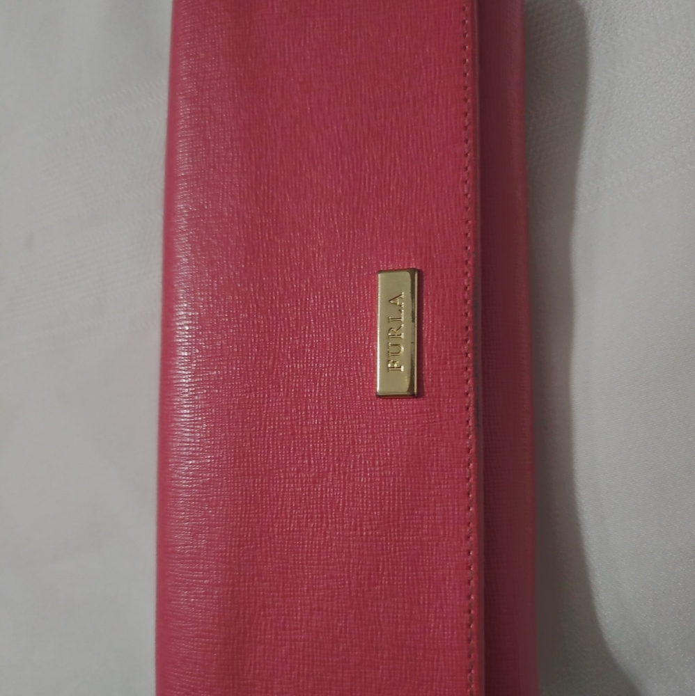 Furla Auth. Leather 3 Devider Multipockets Long W… - image 2